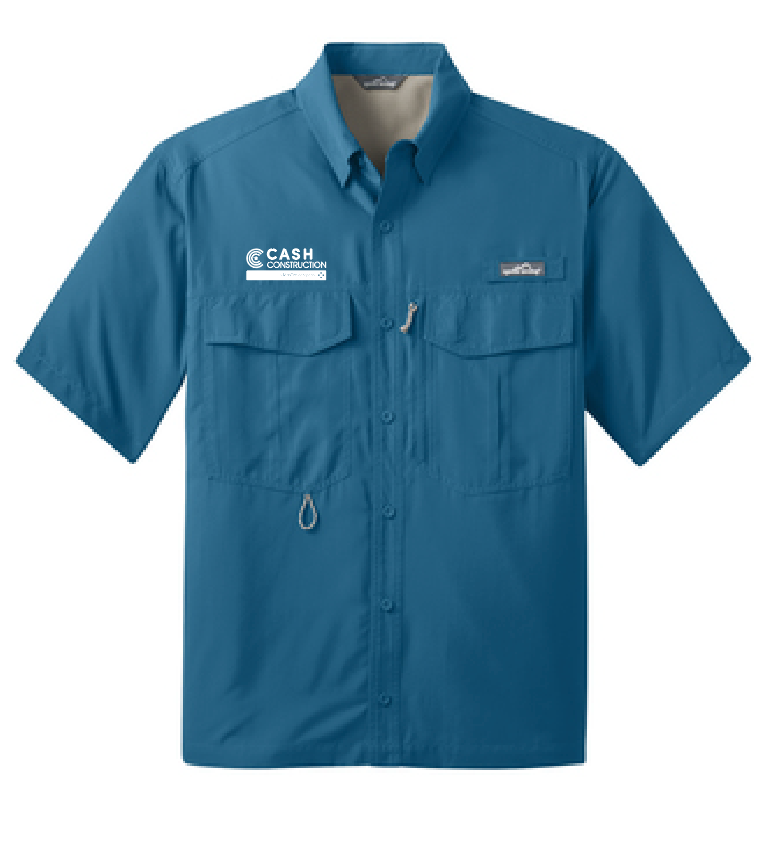 Men's Eddie Bauer® - Short Sleeve Performance Fishing Shirt